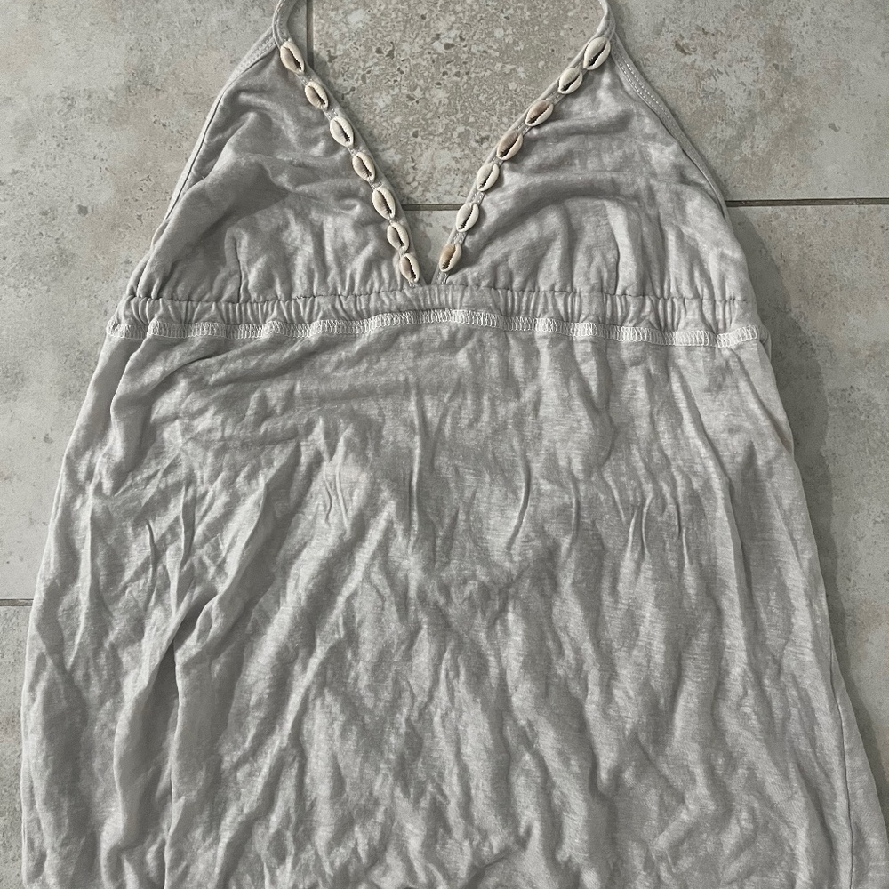 Mora Girls Cowrie Shell Top - Large